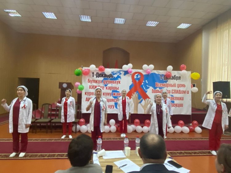 Tokmok Medical College has announced the fight against AIDS from November 9 to December 9, 2022