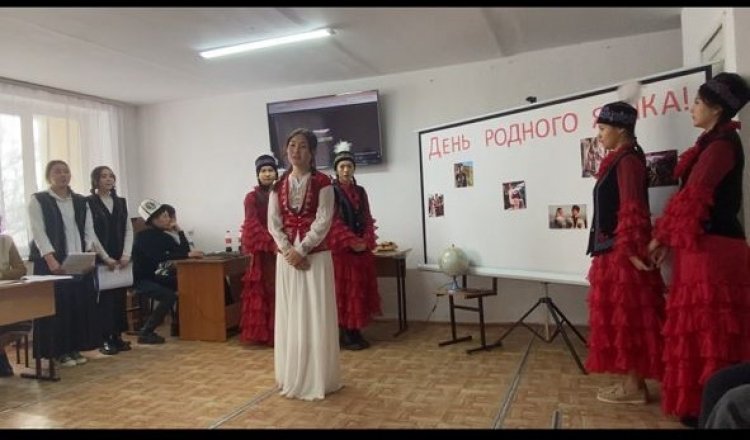 Extracurricular activity in the subject “Russian language”.