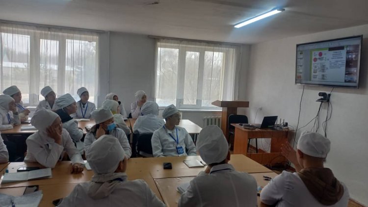 Tokmok Medical College held guest online lectures on the following disciplines