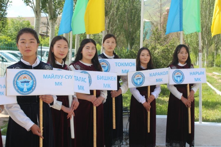 Volleyball tournament in Bishkek  (archive)