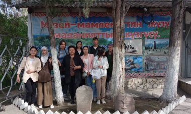 Educational excursion to the Tokmok historical museum