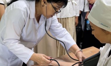 On May 13, Tokmok Medical College hosted an Open Day for graduating 11th-grade students.