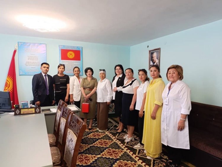 Participation in the 70th Anniversary Celebration of Talas Medical College — A Significant Visit by Tokmok Medical College