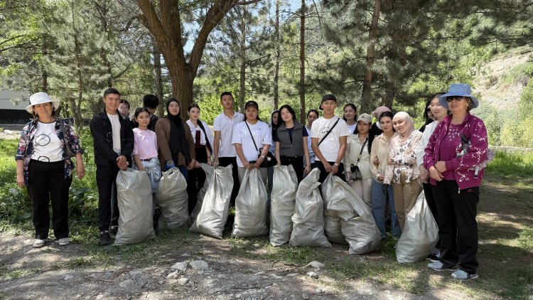 The goal of the campaign is to clean our beautiful mountains and lead by example!