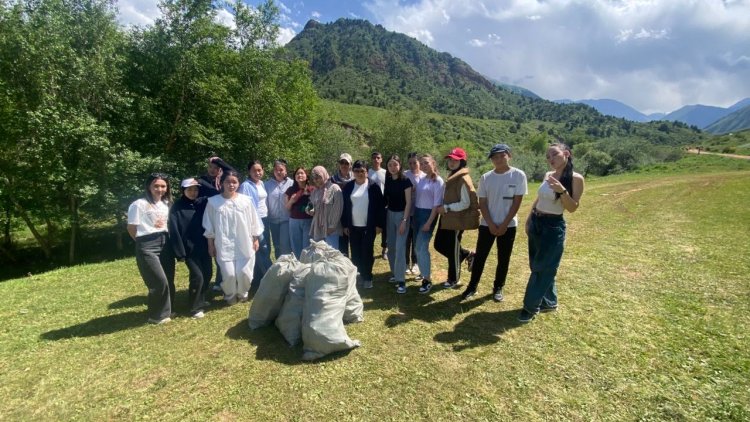The goal of the campaign is to clean our beautiful mountains and lead by example!