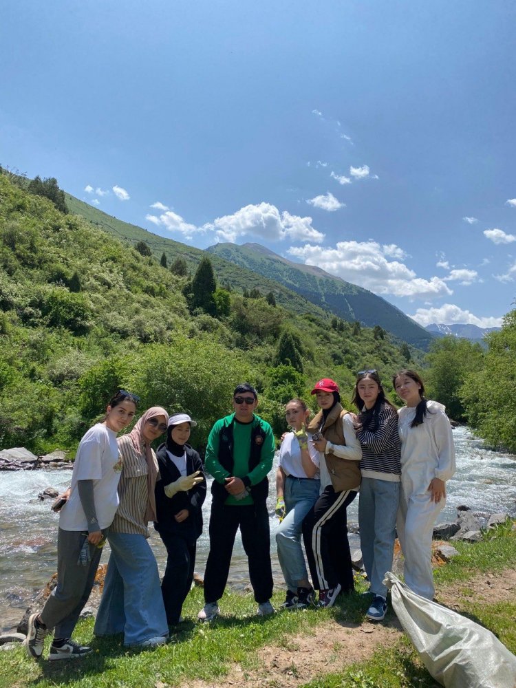 The goal of the campaign is to clean our beautiful mountains and lead by example!