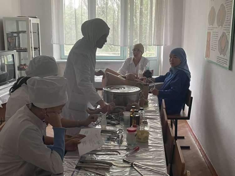 Практикалык бөлүгү — жыйынтык мамлекеттик аттестация  Адистик: «Акушердик иш»