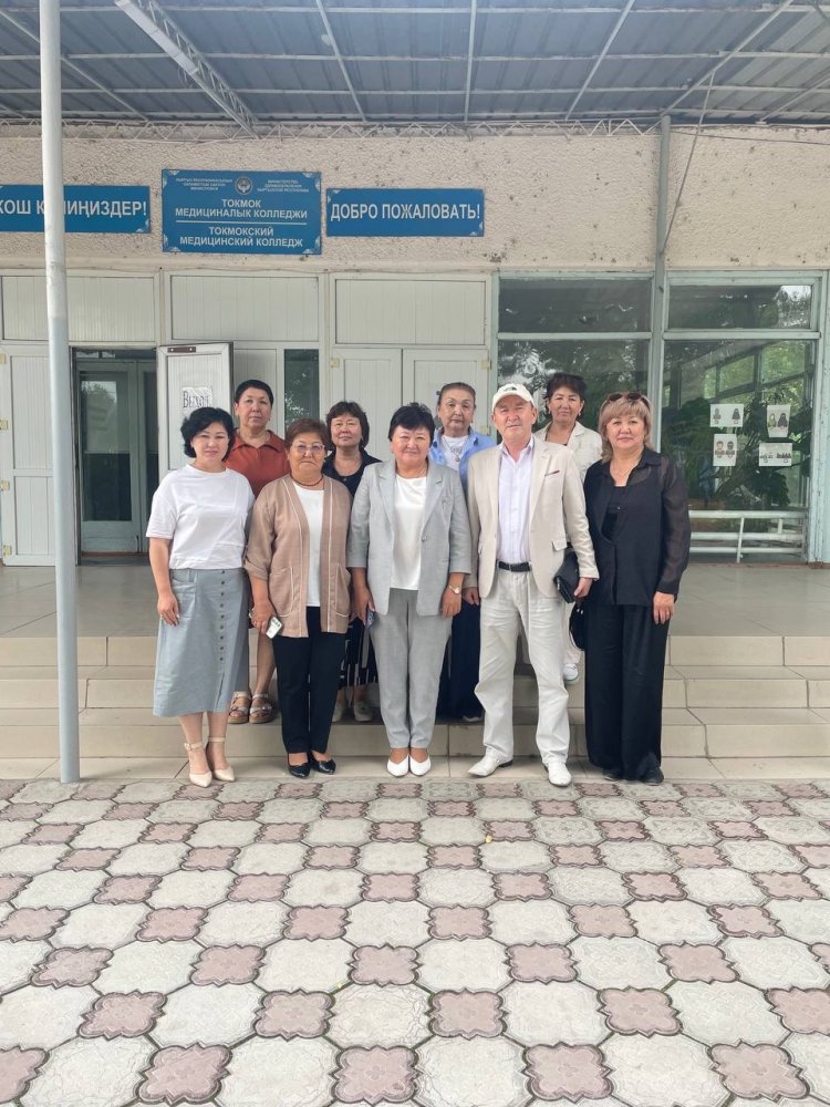 In May, our college was visited by colleagues from the Kara-Balta Medical College as part of an experience exchange and to strengthen cooperation.